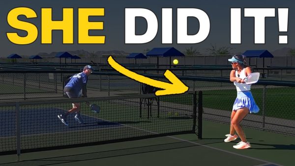 Ernie shot pickleball