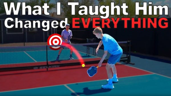 pickleball backhand dink targets