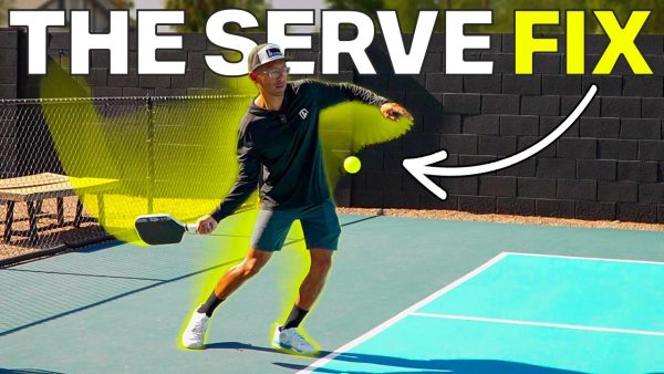 how to be consistent with pickleball serve
